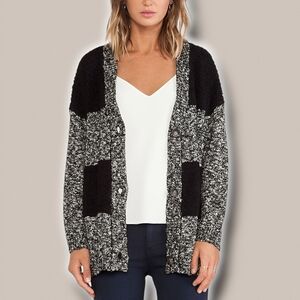 Sanctuary Oversized Knit boyfriend cardigan M